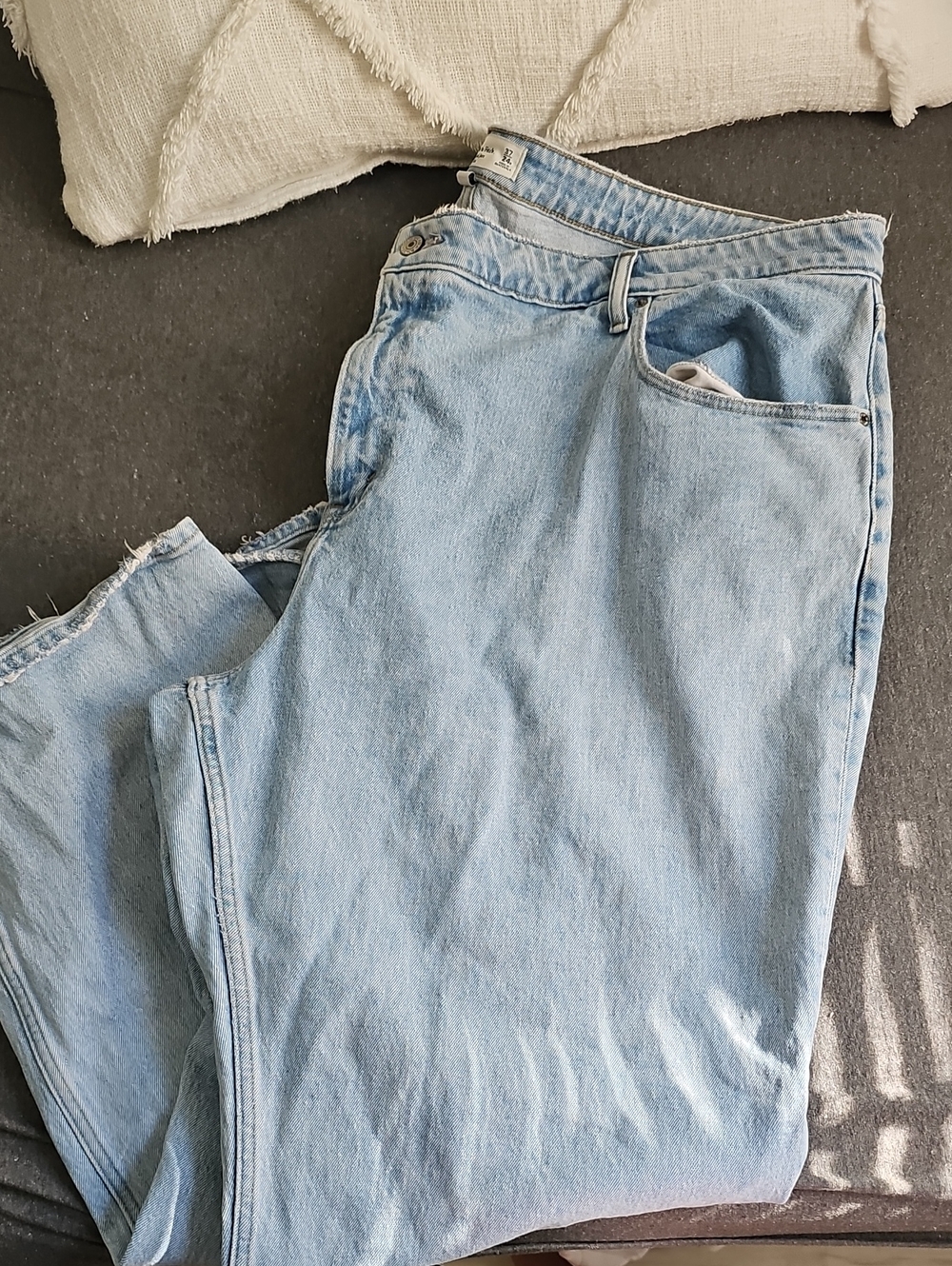 Abercrombie & Fitch Light Blue Flare Jeans